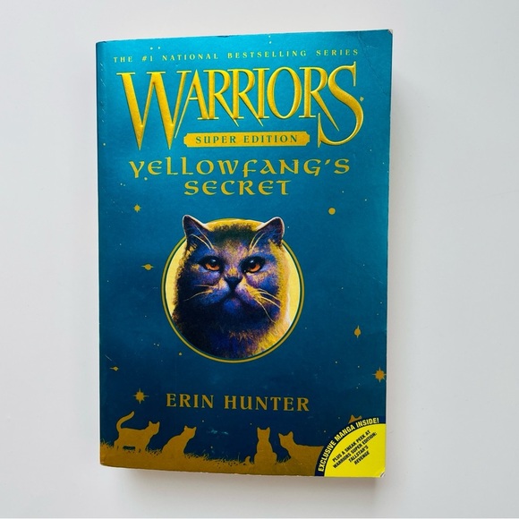 🎯3/$10 Paperback Softcover Book Warriors Super Edition Yellowfang’s Secret - Picture 1 of 5